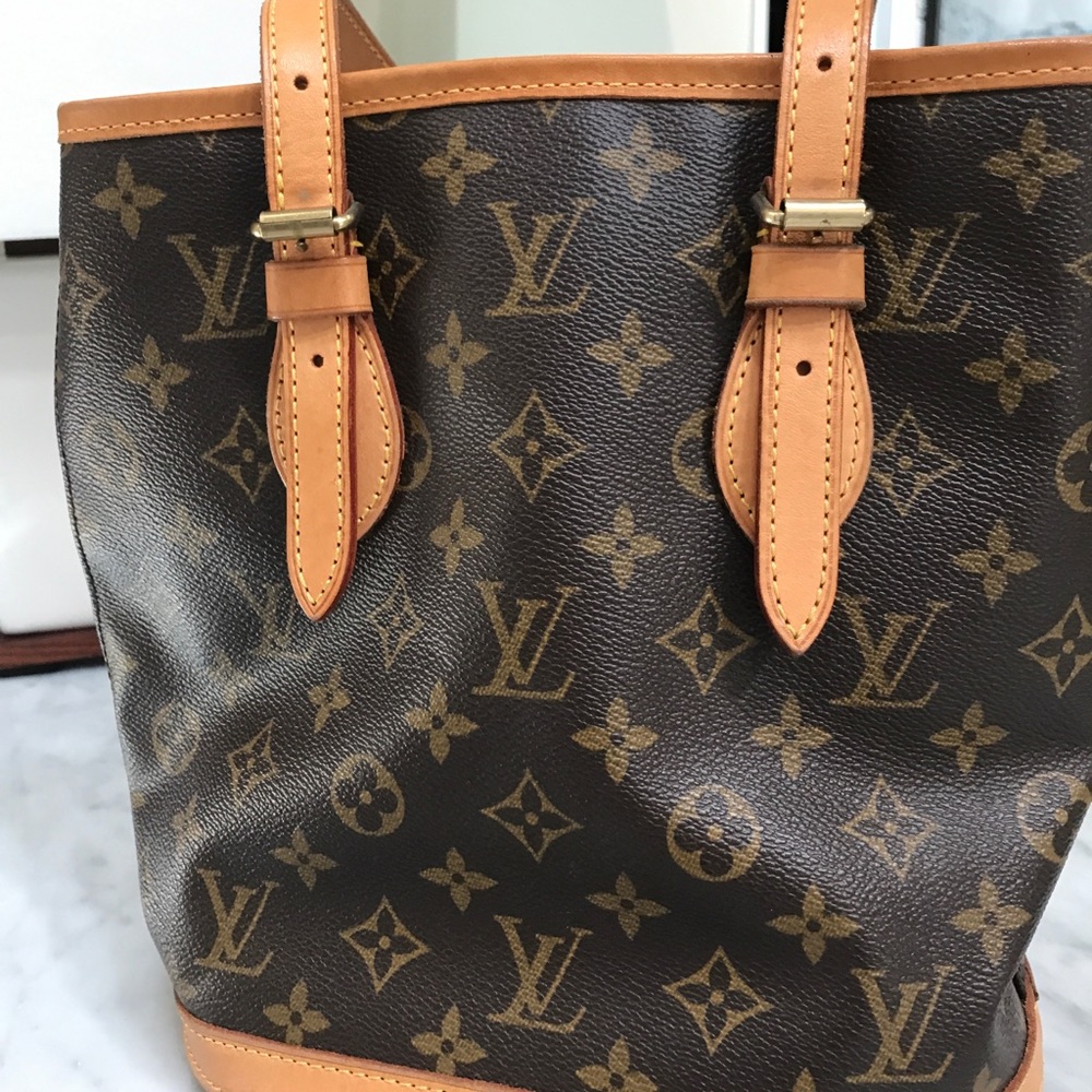 Louis Vuitton Brown Monogram Bucket Bag
